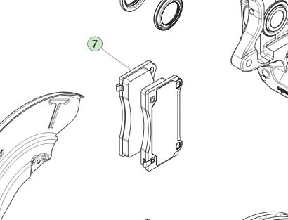 सामने का ब्रेक पैड किट स्पोर्ट 8008284-00-D एलीवेट टेस्ला की रोकने की शक्ति