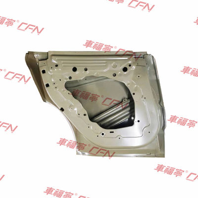 ईवी कार बाएं पीछे का दरवाजा - काला ई-लेपित स्टील - 120x95x25 सेमी