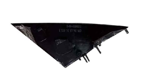 टेस्ला मॉडल वाई के लिए राइट विंडो ए-पिलर त्रिकोणीय कवर 1495633-00-बी