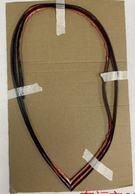 टेस्ला मॉडल वाई विंडशील्ड एज सील 1499060-00-बी ब्लैक ईपीडीएम