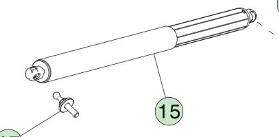 लिफ्टगेट गैस स्ट्रट लेफ्ट हैंड 6006608-00-B मॉडल एस 2012-2021 के लिए