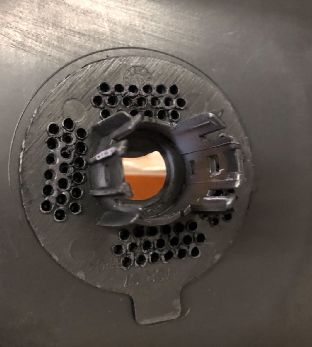 टेस्ला मॉडल एस फ्रंट बम्पर पार्किंग सेंसर ब्रैकेट एस12 2015-2021