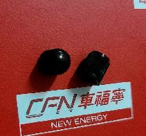 टेस्ला मॉडल 3/Y/X/S TPMS डस्ट कैप - ब्लैक प्लास्टिक वाल्व स्टेम कवर