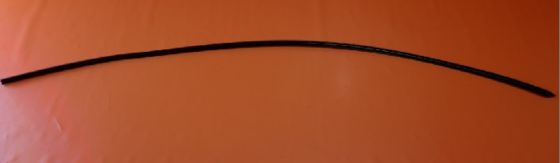 ब्लैक रबर ब्राइटवर्क टेस्ला मॉडल 3 2017+ 212x26x5 मिमी के लिए