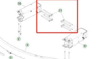 टेस्ला मॉडल 3/वाई 1120775-00-ए 1200MPa के लिए M10-1.5X157 HF बोल्ट