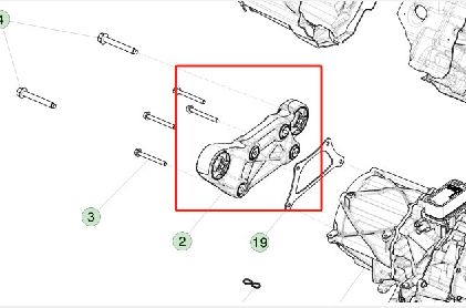 टेस्ला मॉडल एक्स टॉर्क रिएक्शन आर्म 1500 एन*एम एसडीयू-एफ 2015-2021
