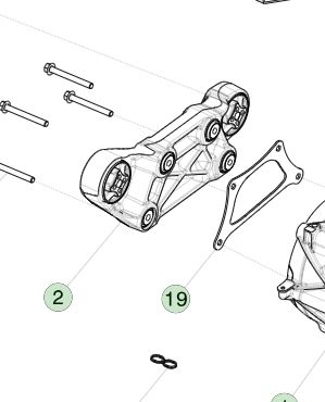 टेस्ला MX/MS SDU-F टॉर्क रिएक्शन आर्म 1052783-00-C 1800 N*m क्षमता