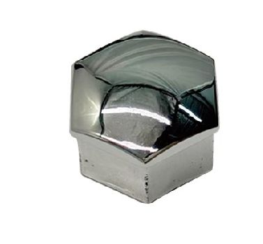 टेस्ला मॉडल एस/3 के लिए सिल्वर एबीएस व्हील नट कवर, 22 मिमी आंतरिक व्यास