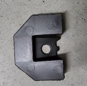 टेस्ला मॉडल एस 2021+ आरएच रियर बम्पर ब्रैकेट 130x35x3.5mm