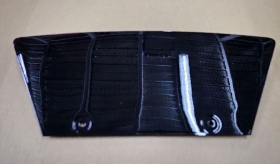 टेस्ला मॉडल एस रियर बम्पर टो हिच कवर 52x25x6cm ABS प्लास्टिक