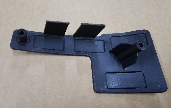 टेस्ला मॉडल X 2021 लेफ्ट फॉग लाइट होल्डर 18x9x5cm ब्लैक ABS