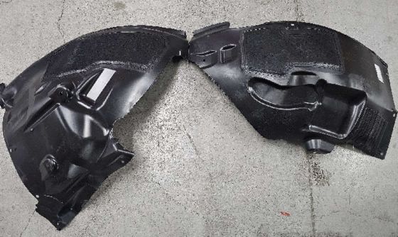 2021+ टेस्ला मॉडल X के लिए फ्रंट राइट व्हील लाइनर 175*60*20mm