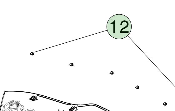 टेस्ला मॉडल X लेफ्ट-हैंड 2R IB/OB साइड शील्ड असेंबली 1496105-00-B के लिए 6MM एज क्लिप