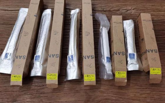 टेस्ला मॉडल वाई एसी/हीट पंप सिस्टम के लिए 3ए मॉलिक्यूलर छलनी के साथ 265 मिमी ऑटोमोटिव डेसीकेंट